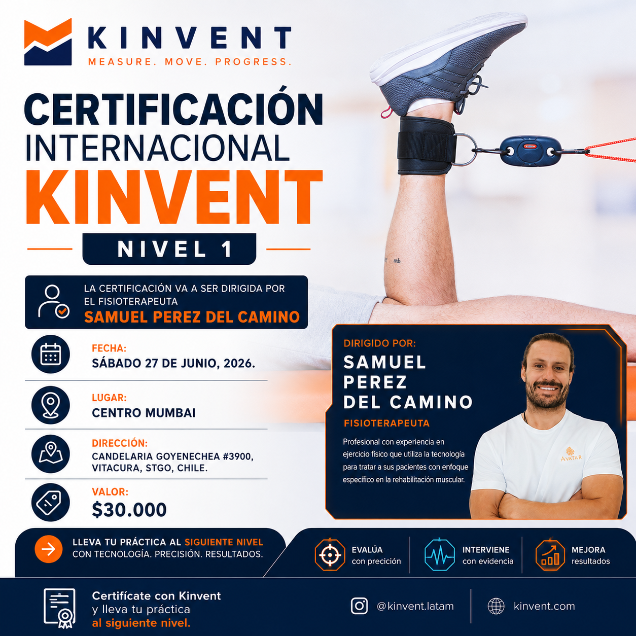 Certificación Internacional Kinvent 2026